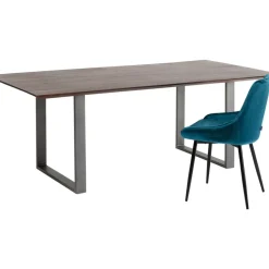 Tisch Symphony Dunkel Rohstahl 160X80
