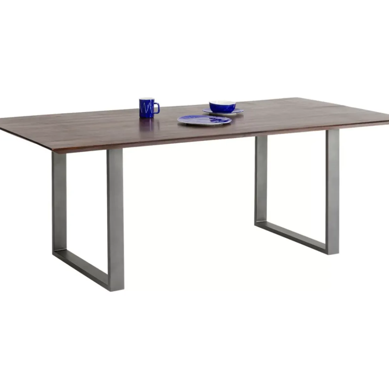 Tisch Symphony Dunkel Rohstahl 160X80