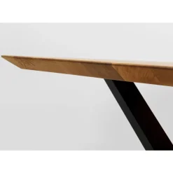 Tisch Symphony Eiche Cross Schwarz 200X100Cm