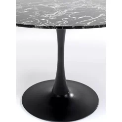 Tisch Veneto Marmor Schwarz O110Cm