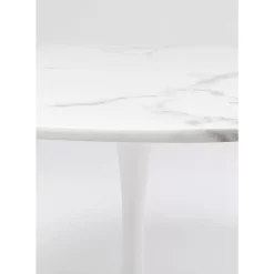 Tisch Veneto Marmor Weis O110Cm