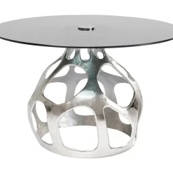 Tisch Volcano Silber O120Cm