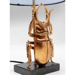 Tischleuchte Animal Beetle Gold 42Cm