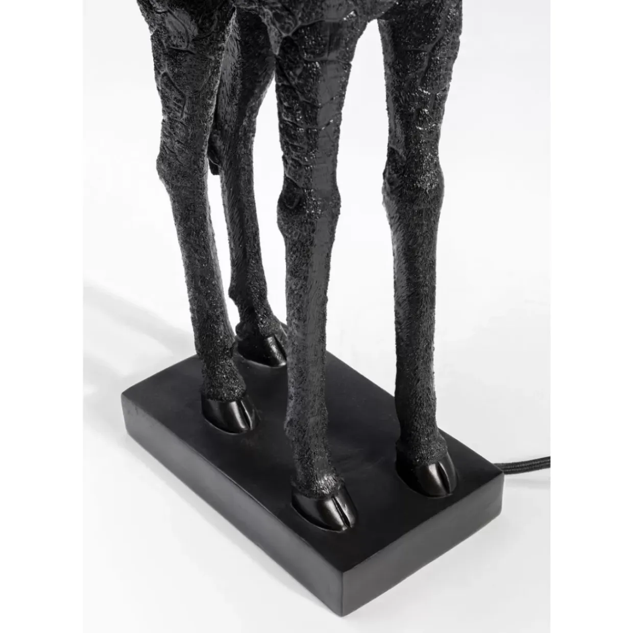 Tischleuchte Animal Giraffe Matt Schwarz