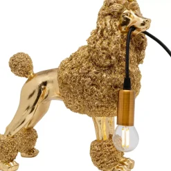 Tischleuchte Animal Poodle Gold 32Cm