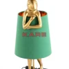 Tischleuchte Animal Rabbit Gold/Grun 68Cm