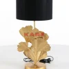 Tischleuchte Flores Gold