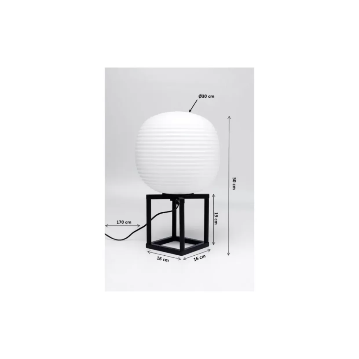 Tischleuchte Frame Ball