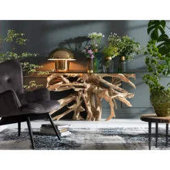 Tischleuchte Mushroom Brass