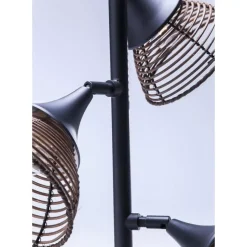 Tischleuchte Rattan Tre