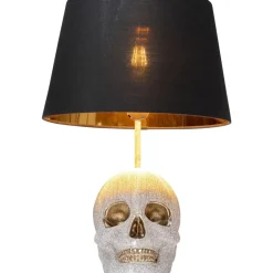 Tischleuchte Skull Crystals Front 44Cm