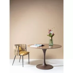 Tischplatte Invitation Round Walnut O120Cm