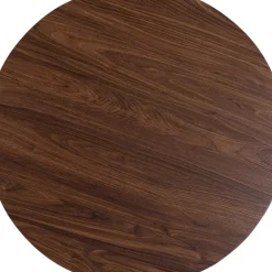 Tischplatte Schickeria Walnussoptik O110Cm