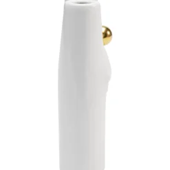 Vase Funny Teeth Weis 16Cm