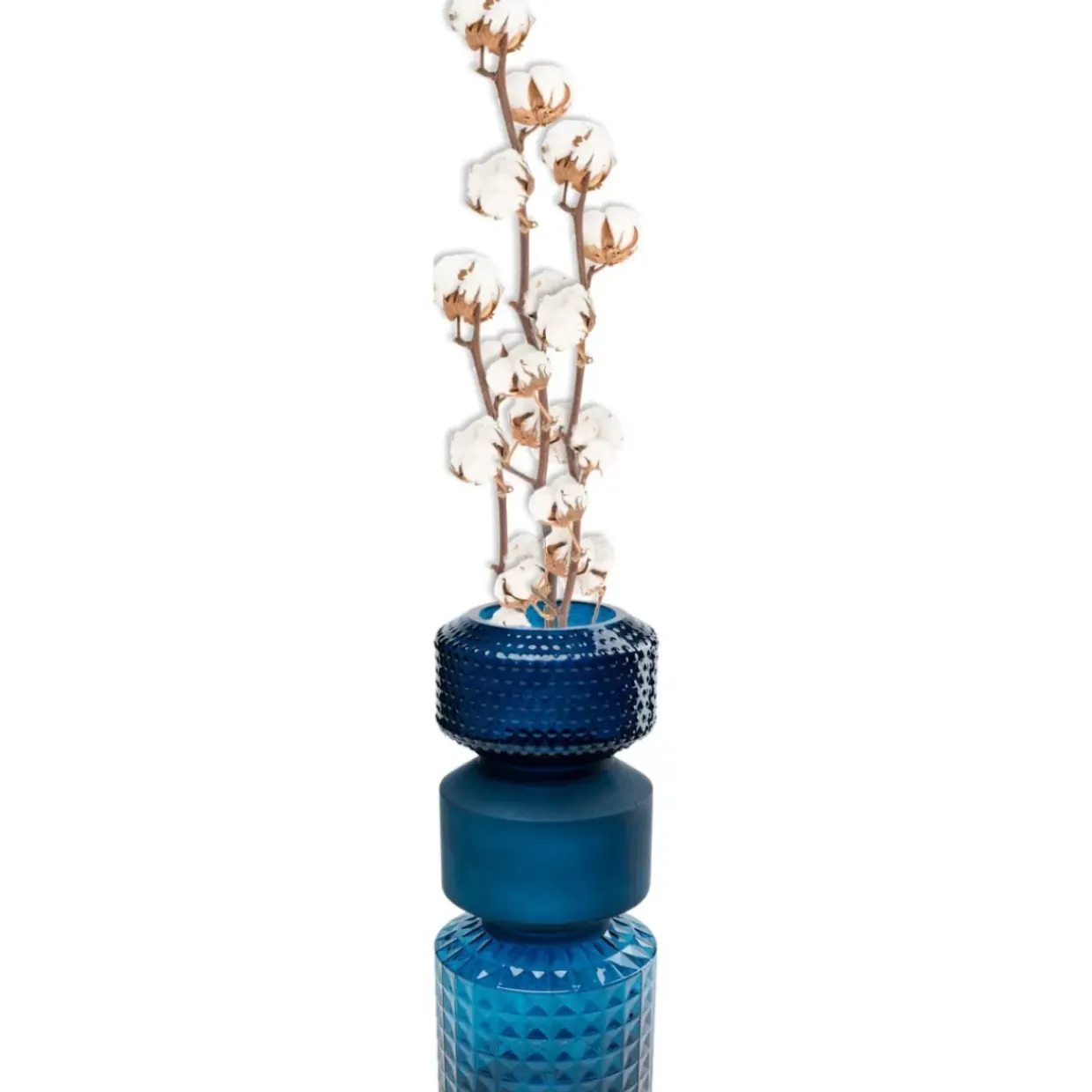 Vase Marvelous Duo Blau 42Cm