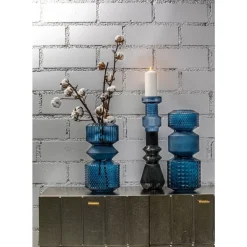 Vase Marvelous Duo Blau 36Cm