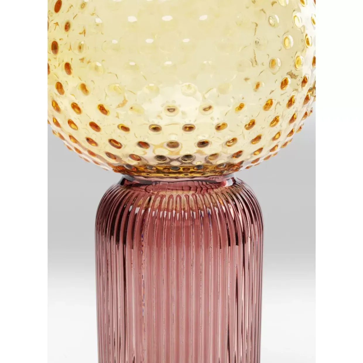 Vase Marvelous Duo Gelb Lila 31Cm