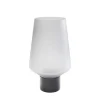 Vase Noble Ring Grau Matt 26Cm