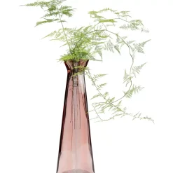 Vase Piramide Rosa 55Cm