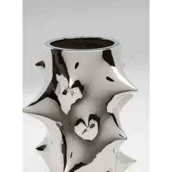 Vase Pointy Silber 30Cm