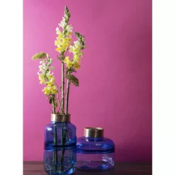 Vase Positano Belly Blau 21Cm