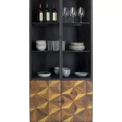 Vitrine Illusion Gold 90X180Cm