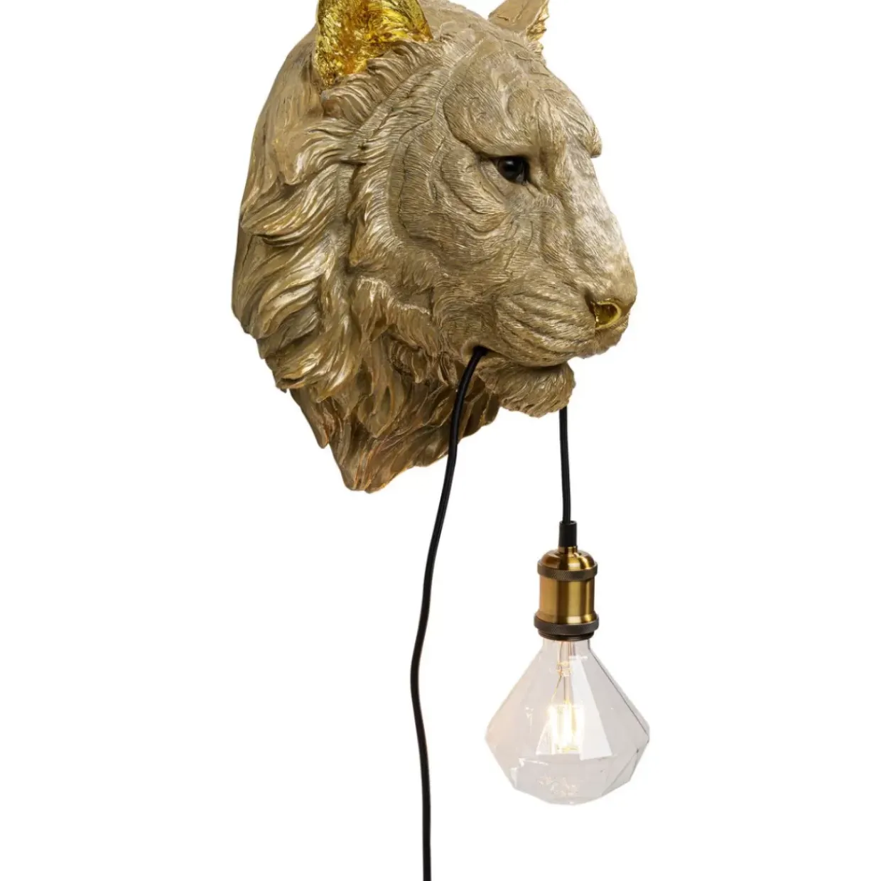 Wandleuchte Animal Tiger Head