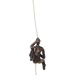 Wandschmuck Climber Rope