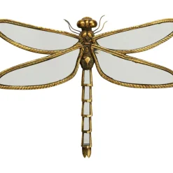 Wandschmuck Dragonfly Mirror 45Cm