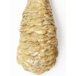 Wandschmuck Ostrich Gold