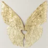 Wandschmuck Wings Gold-Weis 120X120Cm