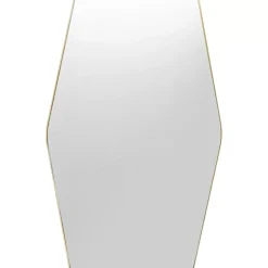 Wandspiegel Shape Hexagon Brass 64X94,5Cm