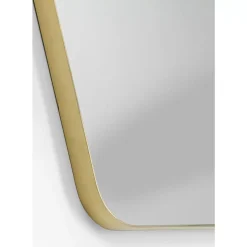 Wandspiegel Shape Hexagon Brass 64X94,5Cm