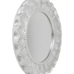 Wandspiegel Sun Ray Silber O84Cm
