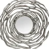 Wandspiegel Twiggy Silber O121Cm