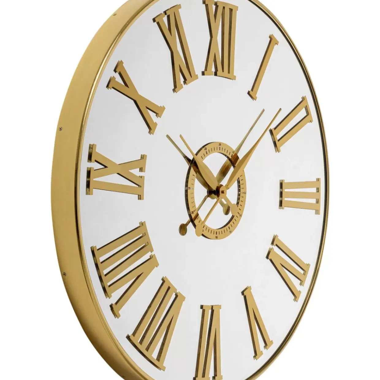Wanduhr Casino Mirror O76Cm