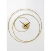 Wanduhr Circular Gold O74Cm