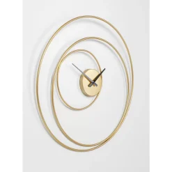 Wanduhr Circular Gold O74Cm