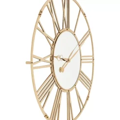 Wanduhr Giant Gold O120Cm