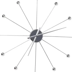 Wanduhr Like Umbrella Balls Chrome