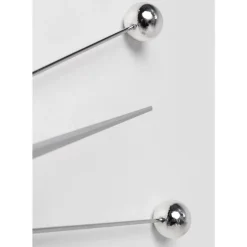 Wanduhr Like Umbrella Balls Chrome