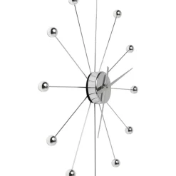 Wanduhr Like Umbrella Balls Chrome