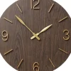Wanduhr Oscar Schwarz O60