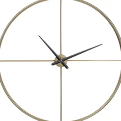 Wanduhr Simple Pure Brass O95Cm