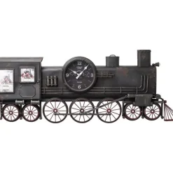 Wanduhr Train