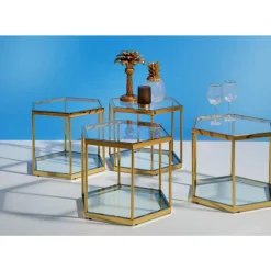 Weinglas Diamond Gold Rim