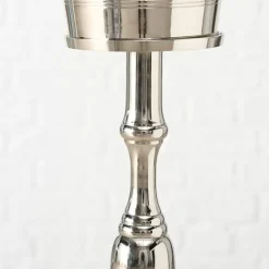 Weinkuhler Pillar Silber