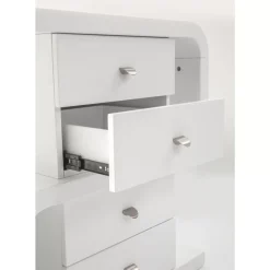 White Club Schreibtisch Snake 150X70Cm
